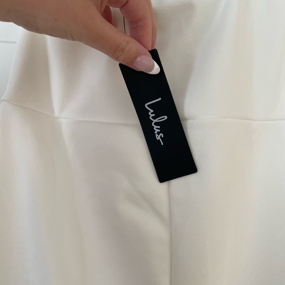 Lulus white dress size medium new with tags! - Picture 6 of 6